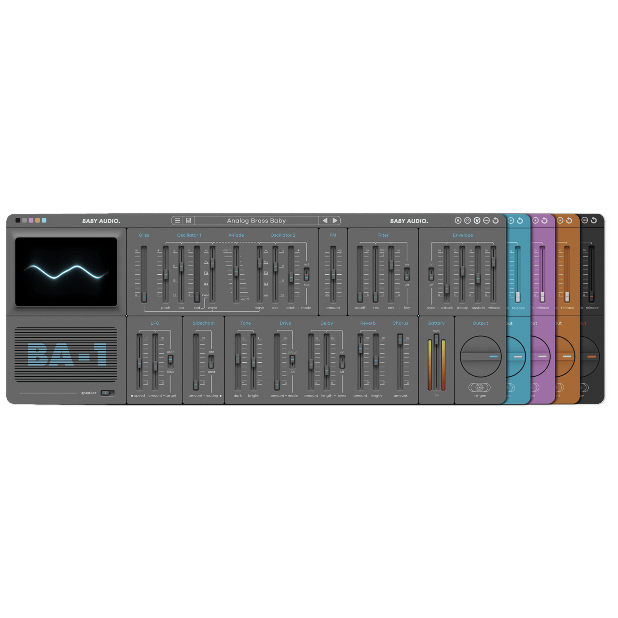 Multiple Interfaces of Baby Audio BA-1